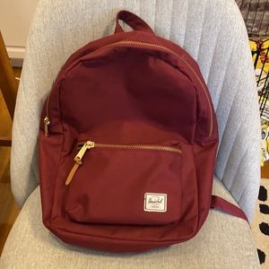 HERSCHEL BACKPACK- BARELY USED MAROON